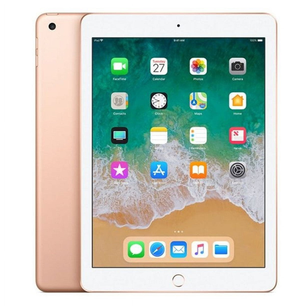 Apple iPad 6th Generation (A1893) Rose Gold – Everyday and Productivity 9.7 Inch Tablet, 32GB Storage, Wi‑Fi + Cellular – Refurbished Excellent Condition