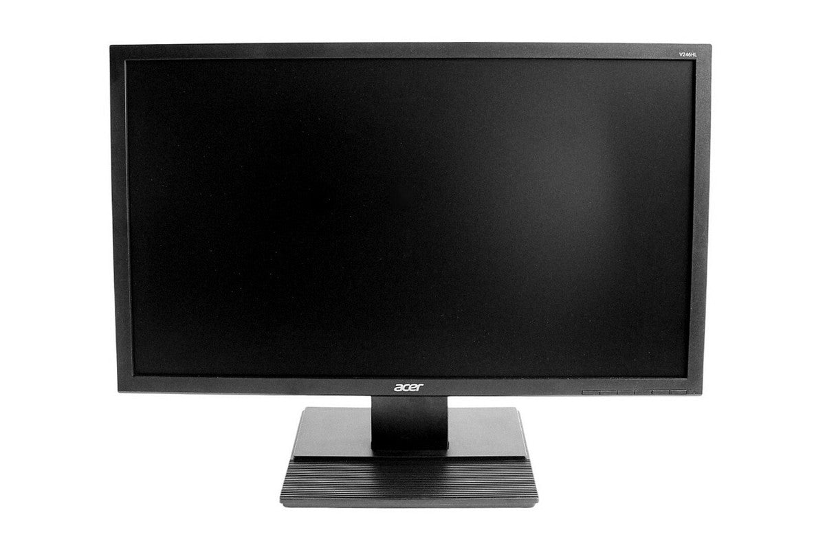 Acer V246HL – 24″ LED Full HD Monitor – Refurbished Good Condition Monitor Acer
