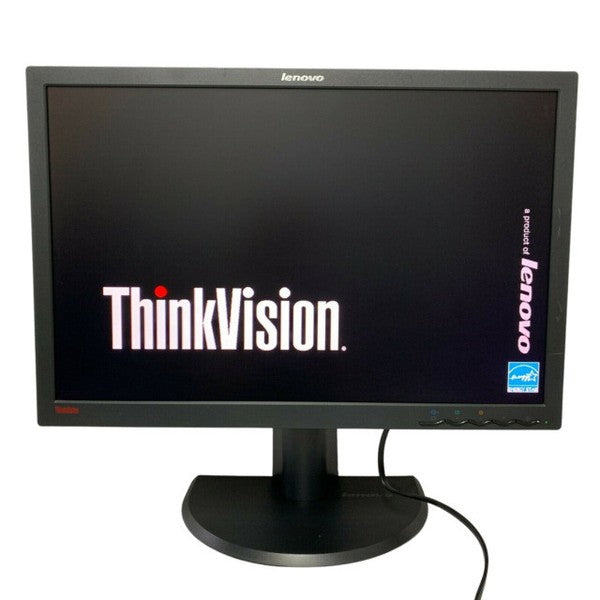 Lenovo ThinkVision LT2452p Wide – 24″ Full HD IPS Monitor, DisplayPort/DVI/VGA, Refurbished Excellent Condition Monitor Lenovo