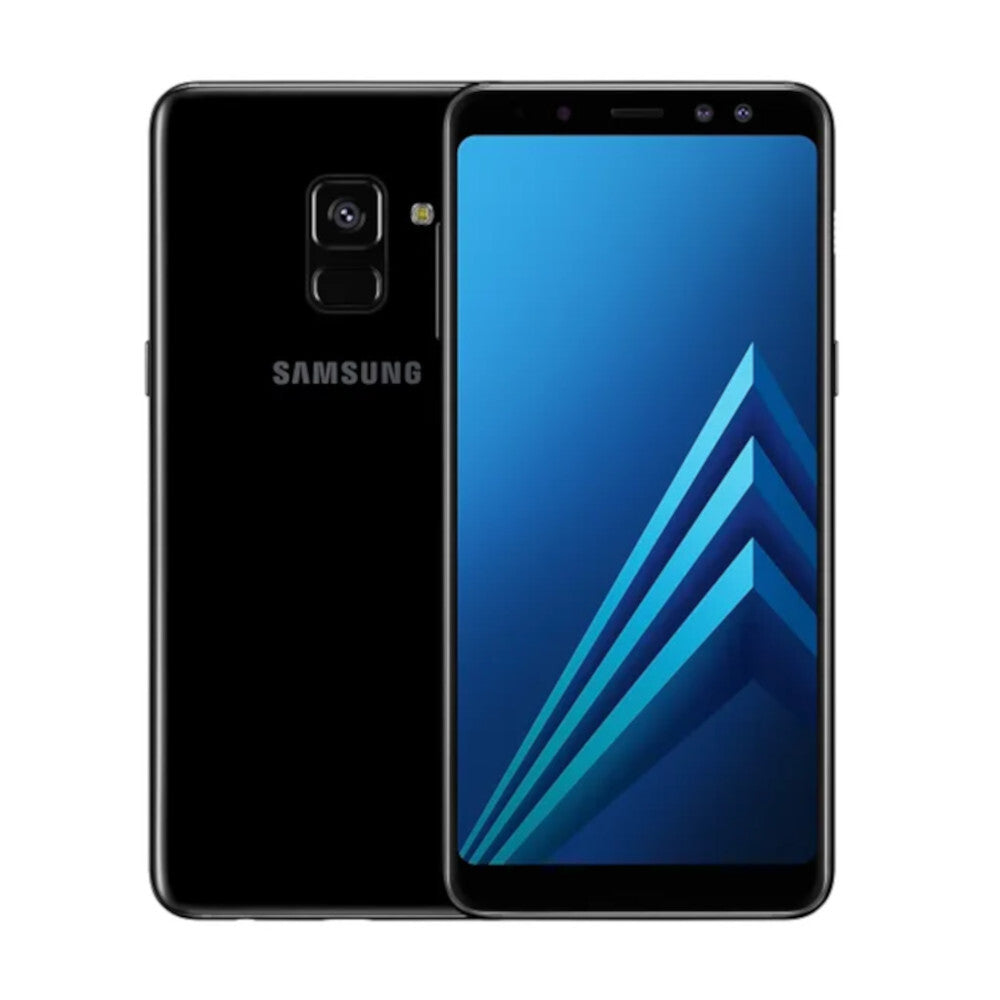 Samsung Galaxy A8 (2018) – Everyday 5.6 Inch Smartphone, 4GB RAM, 32GB Storage, One NZ and 2degrees – Refurbished Excellent Condition Mobile Phones Samsung
