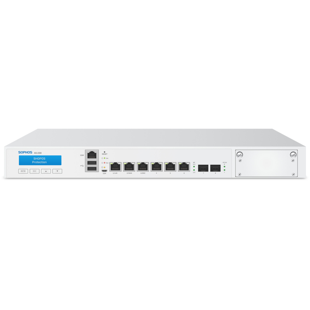 Sophos XG 230 Rev. 2 – Enterprise-Grade Firewall Appliance – Refurbished Excellent Condition Peripheral SOPHOS