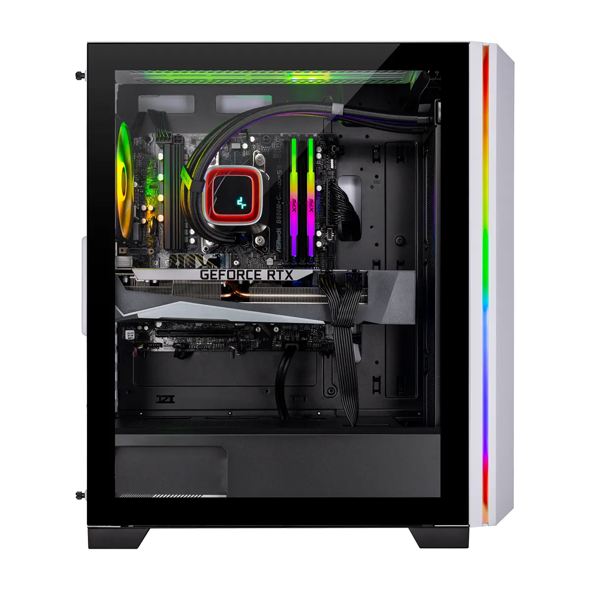 Tyr’s Valor Gaming PC – NVIDIA RTX 5070, AMD Ryzen 7 9700X, 32GB DDR5, 2TB NVMe SSD, Windows 11 – Custom Built Brand New Gaming PC Regen Computers