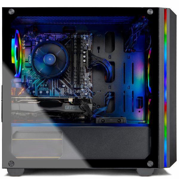 Ullr’s Precision Gaming PC – NVIDIA RTX 4060, AMD Ryzen 5 5600, 32GB DDR4, 1TB NVMe SSD, Windows 11 – Custom Built Brand New Gaming PC Regen Computers