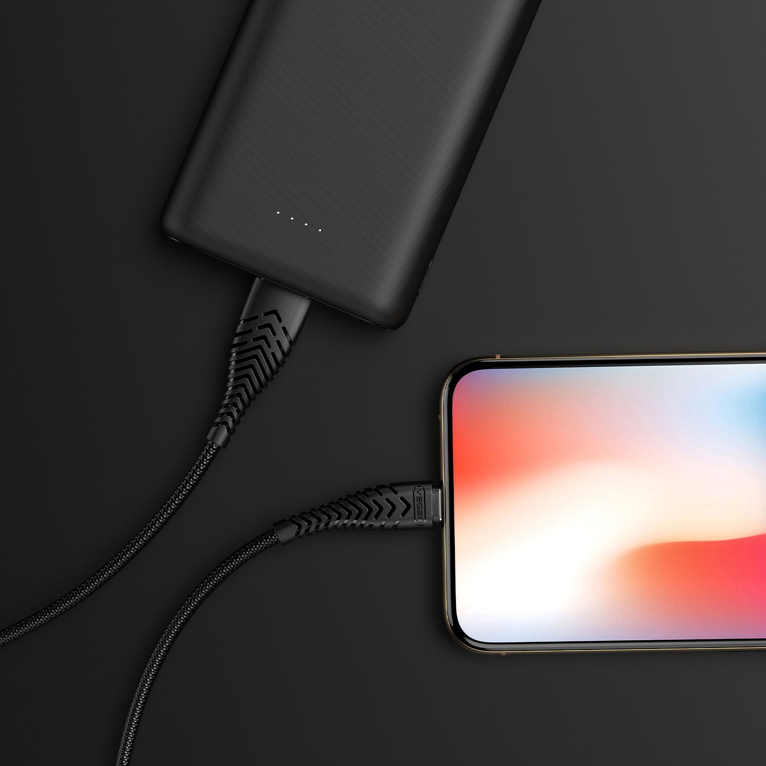 USB-A to Lightning Cable – Fast, Durable, and Tangle-Free Phone Charger Regen Computers