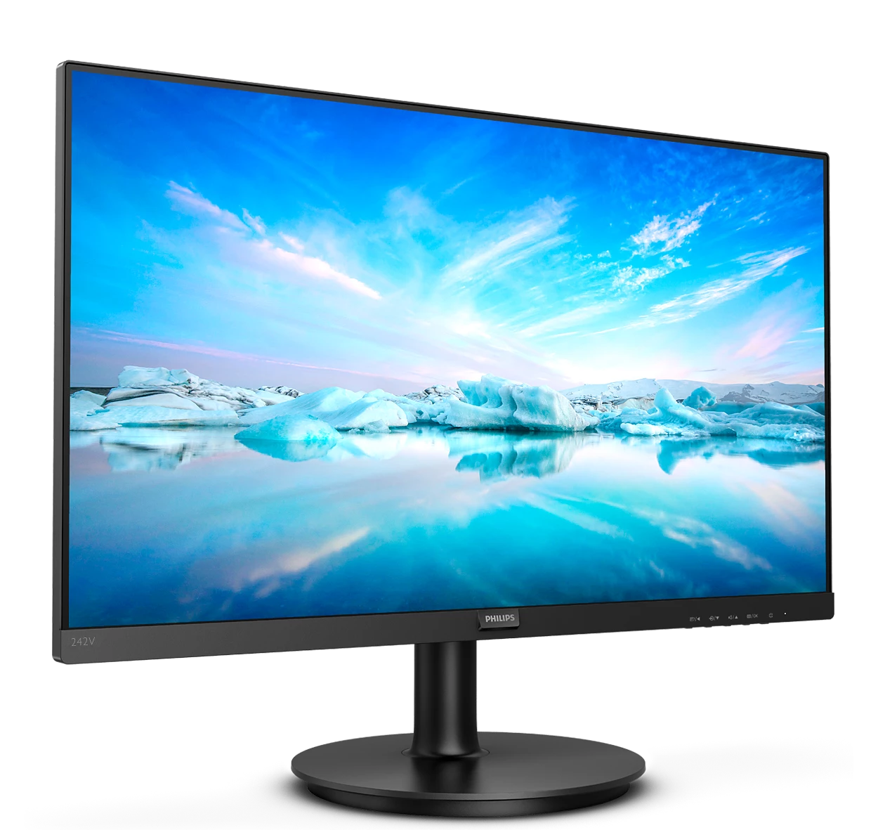 Philips 242V8 Full HD 1920×1080 IPS Monitor, 75Hz, HDMI, VGA – Refurbished Excellent Condition Monitor Philips