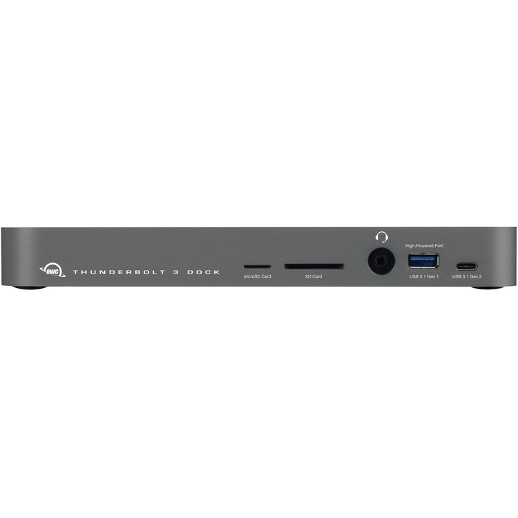 OWC 14-Port Thunderbolt 3 Dock – Ultimate Professional Docking Station with Dual 4K Display Support | Refurbished Excellent Condition Peripheral OWC
