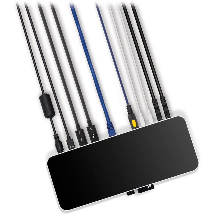 OWC 14-Port Thunderbolt 3 Dock – Ultimate Professional Docking Station with Dual 4K Display Support | Refurbished Excellent Condition Peripheral OWC