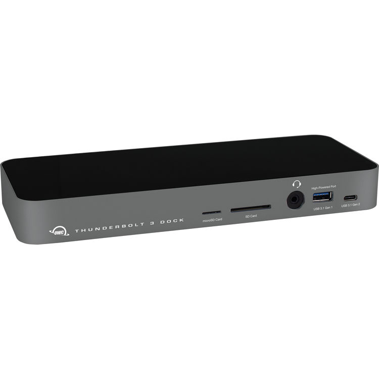OWC 14-Port Thunderbolt 3 Dock – Ultimate Professional Docking Station with Dual 4K Display Support | Refurbished Excellent Condition Peripheral OWC
