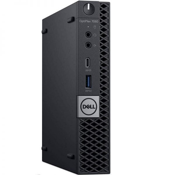 Dell OptiPlex 7060 Micro – Business and Everyday Compact Desktop PC, Intel Core i5‑8500T, 8GB RAM, 256GB NVMe SSD, Windows 11 – Refurbished Excellent Condition