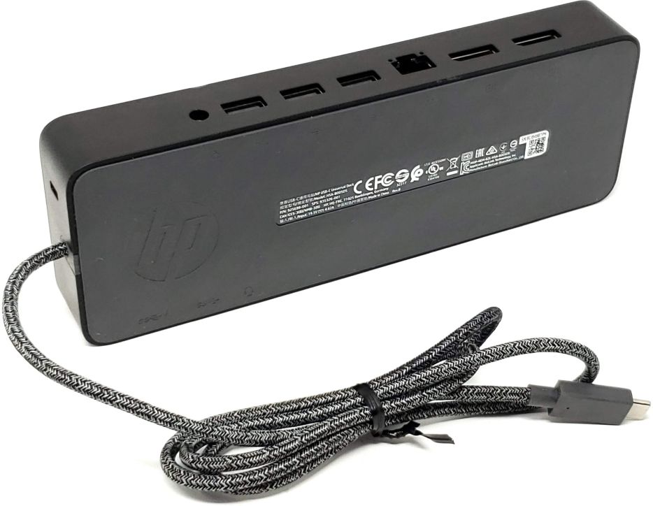 HP USB-C Docking Station (HSA-B005DS) – Refurbished Excellent Condition Peripheral HP