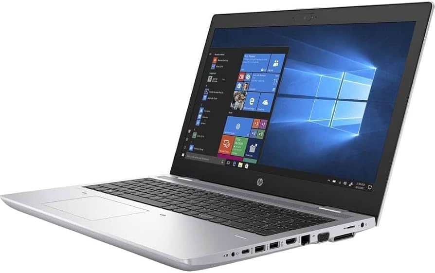 HP Probook 650 G4, i5-8250u, 8GB, 256GB NVMe SSD, Windows 11 - Refurbished Good Condition Laptop HP