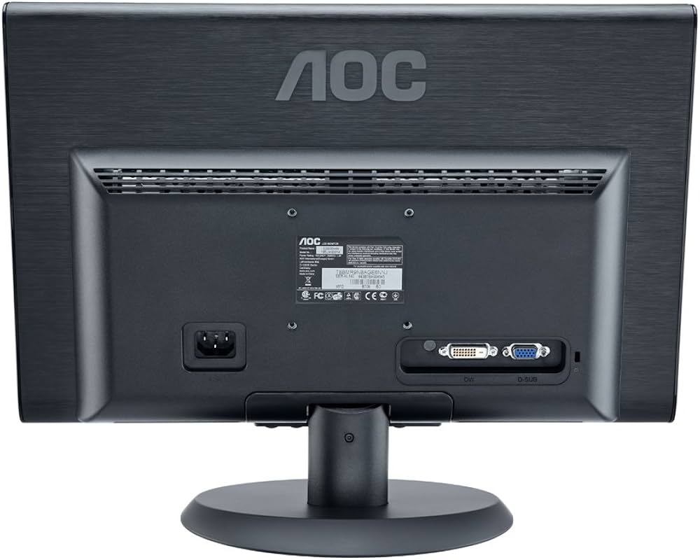 AOC E2250SWDA 21.5 inch 1920x1080 Full HD Widescreen LED Monitor - Refurbished Good Condition Monitor AOC   