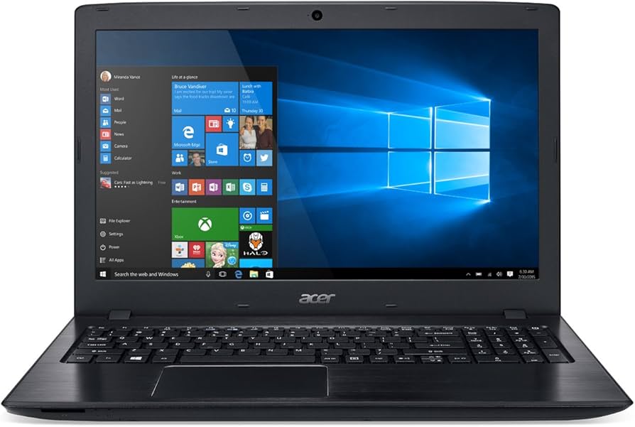 Acer Aspire ES15, Celeron N3050, 8GB, 128GB SSD - Refurbished Excellent Condition