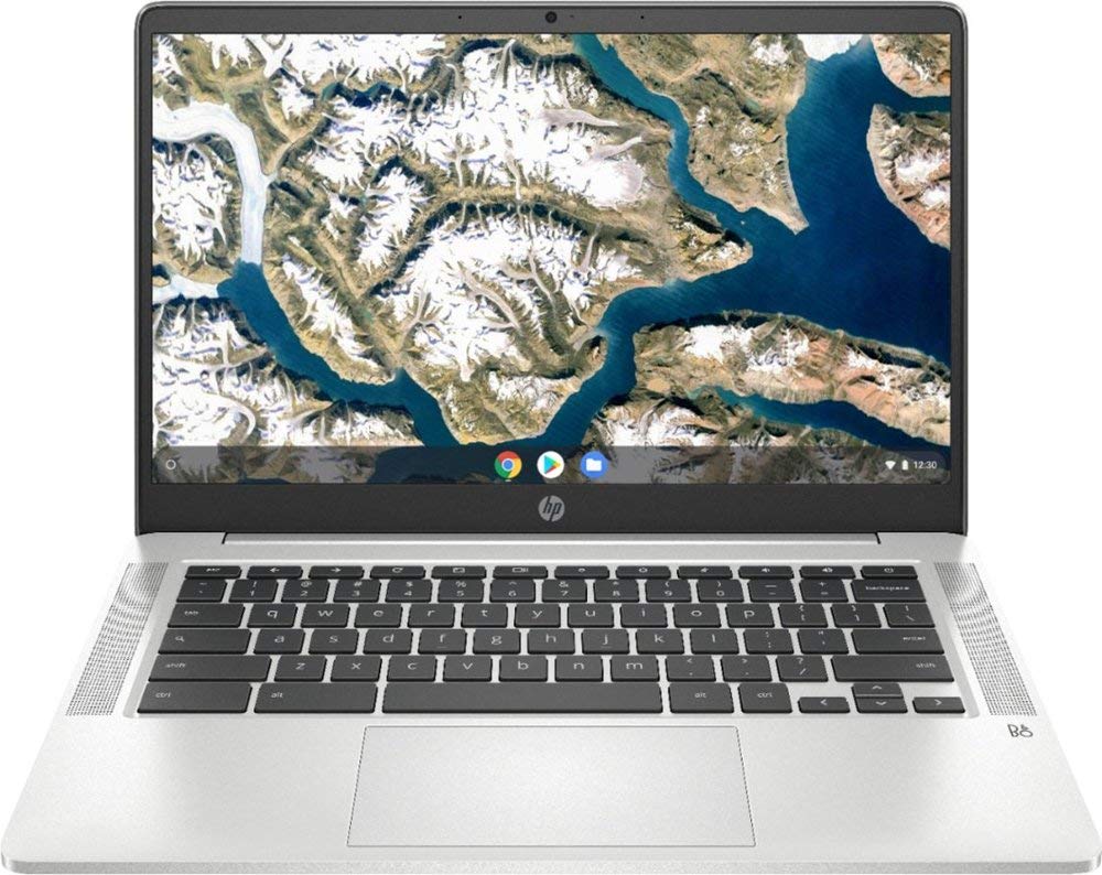 HP 14A‑NA0061DX Chromebook – Everyday and Student 14 Inch Chromebook, Intel Celeron N4020, 4GB RAM, 64GB Storage, ChromeOS – Refurbished Good Condition