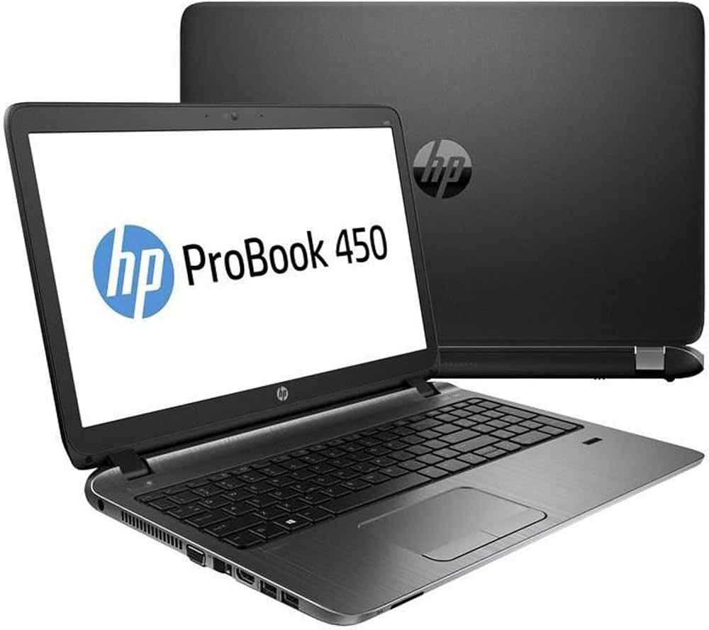 HP ProBook 450 G2 – 15.6” Laptop, i3-5010U, 8GB, 128GB SSD – Refurbished Excellent Condition Laptop HP