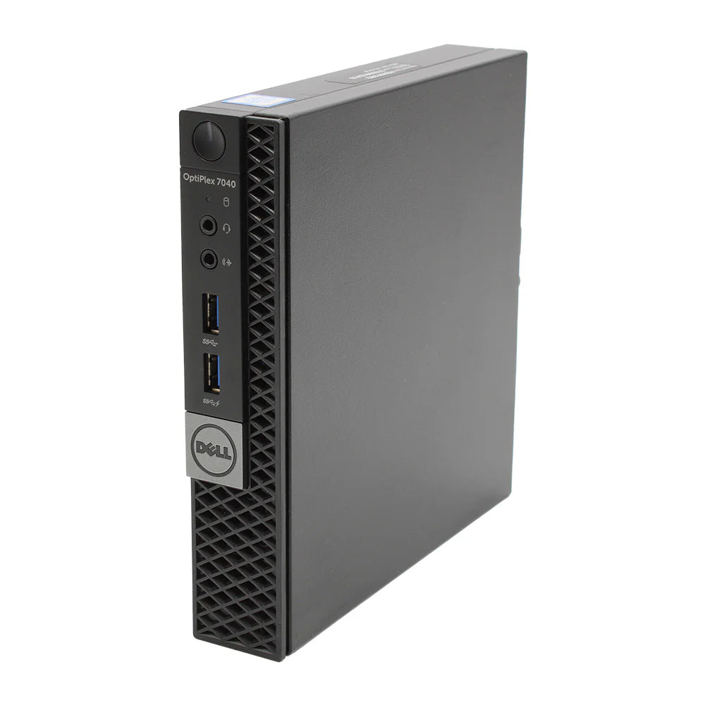 Dell OptiPlex 7040 Micro – Ultra‑Compact Business and Everyday Desktop PC | Intel Core i5‑6500T | 8GB RAM | 256GB SSD | Windows 11 | Refurbished Excellent Condition Desktop Dell