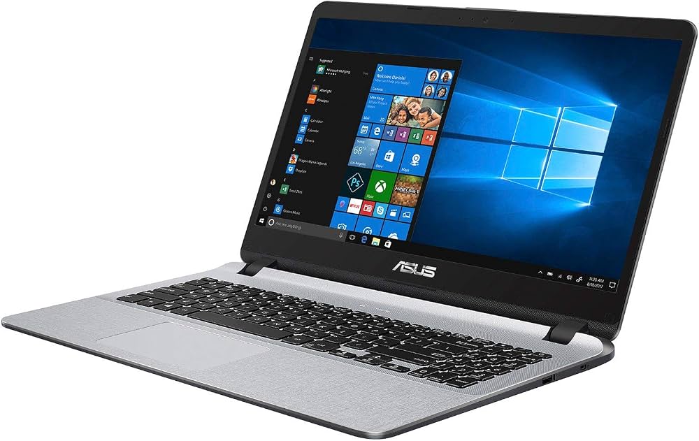 ASUS X507UB – Business and Everyday 15.6 Inch Laptop, Intel Core i5‑7200U, 8GB RAM, 256GB SSD, Windows 11 – Refurbished Excellent Condition