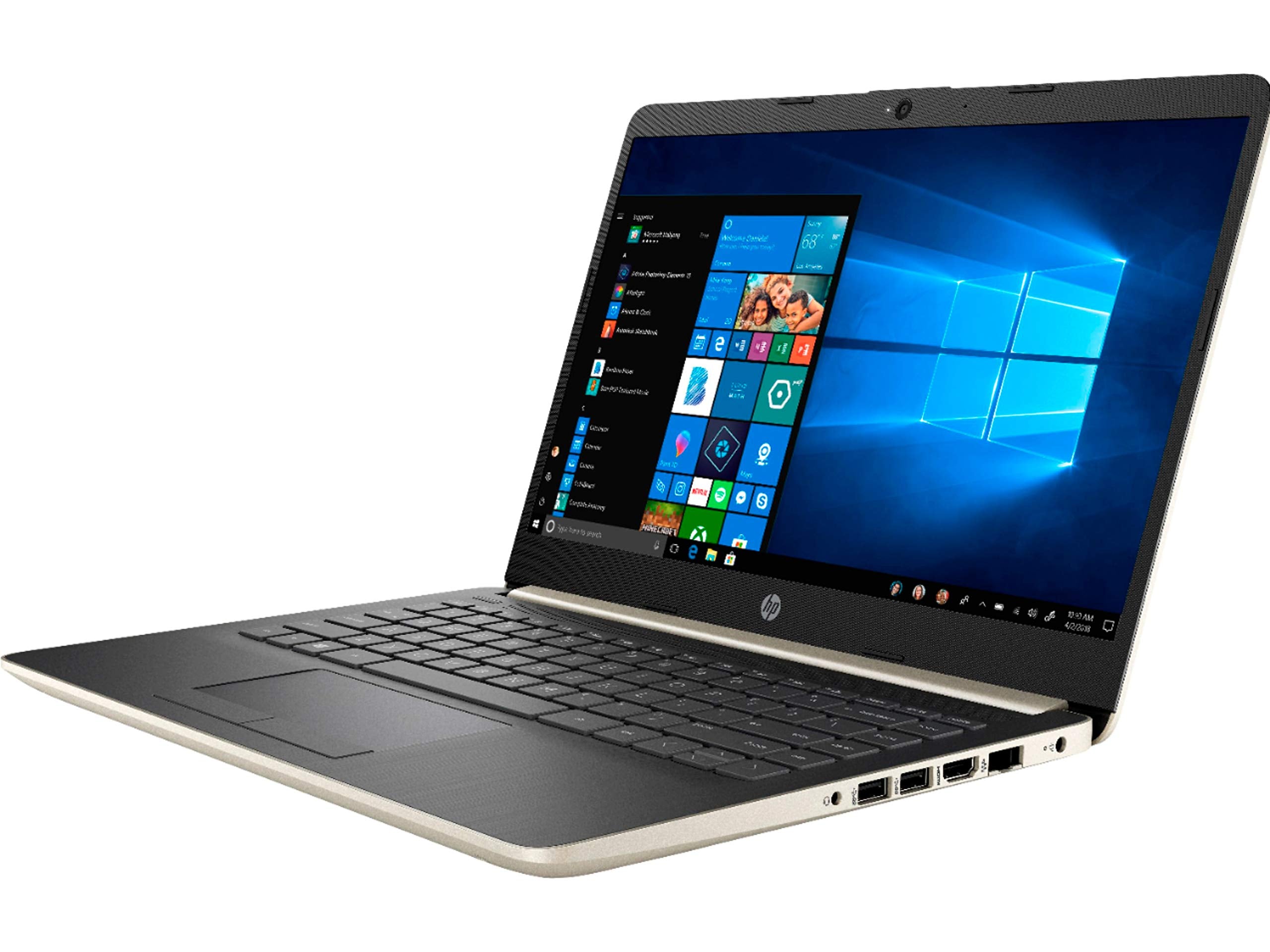 HP Laptop 14‑dq1040wm – Business and Everyday 14 Inch Laptop, Intel Core i5‑1035G7, 8GB RAM, 256GB NVMe SSD, Windows 11 – Refurbished Excellent Condition