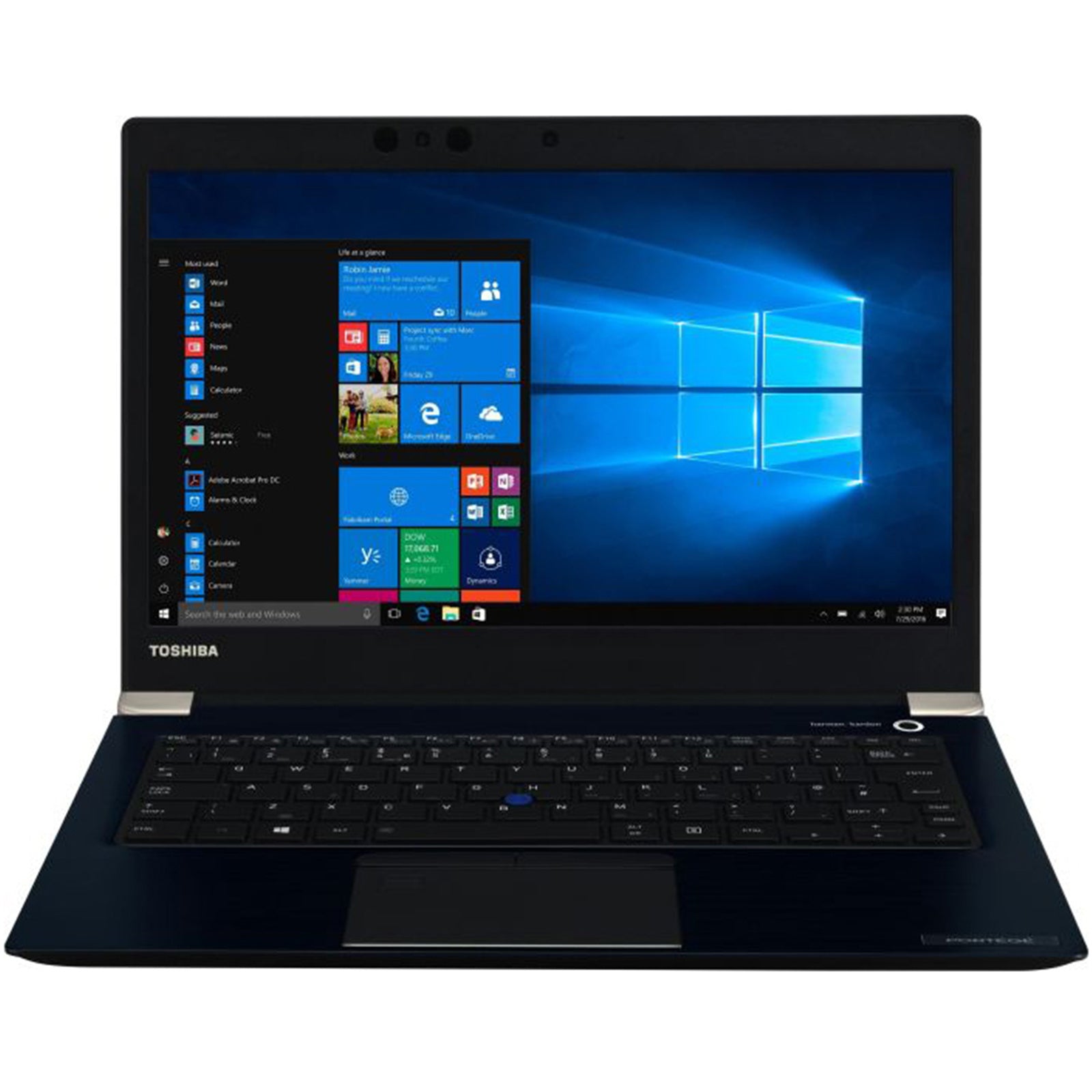Toshiba Portege X30-D – Business Ultrabook, Intel Core i5-7200U, 8GB RAM, 256GB SSD, Windows 11 – Refurbished Excellent Condition Laptop Toshiba