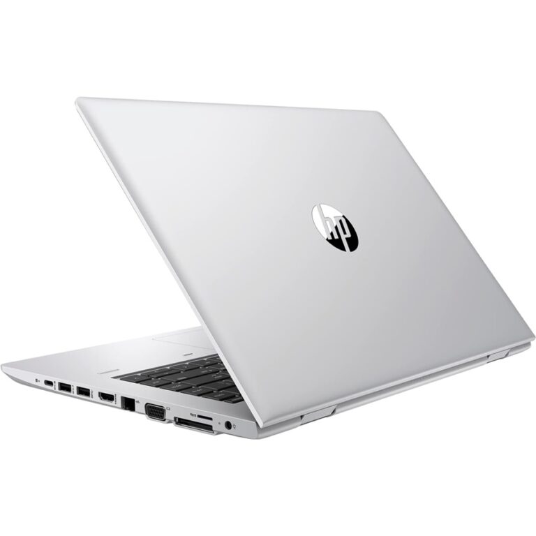 HP ProBook 640 G4 – Business and Everyday 14 Inch Laptop, Intel Core i5‑8350U, 8GB RAM, 256GB SSD, Windows 11 – Refurbished Excellent Condition