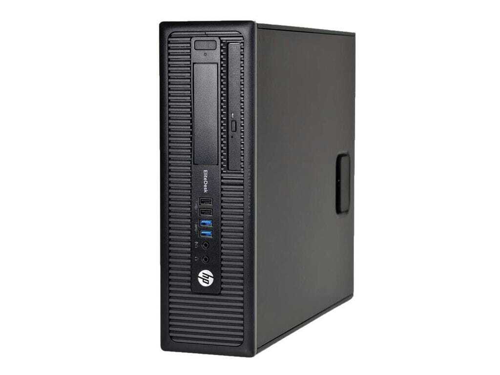 HP EliteDesk 800 G1 – Desktop PC, Intel Core i5-4570, 8GB RAM, 240GB SSD, Windows 10 – Refurbished Good Condition Desktop HP