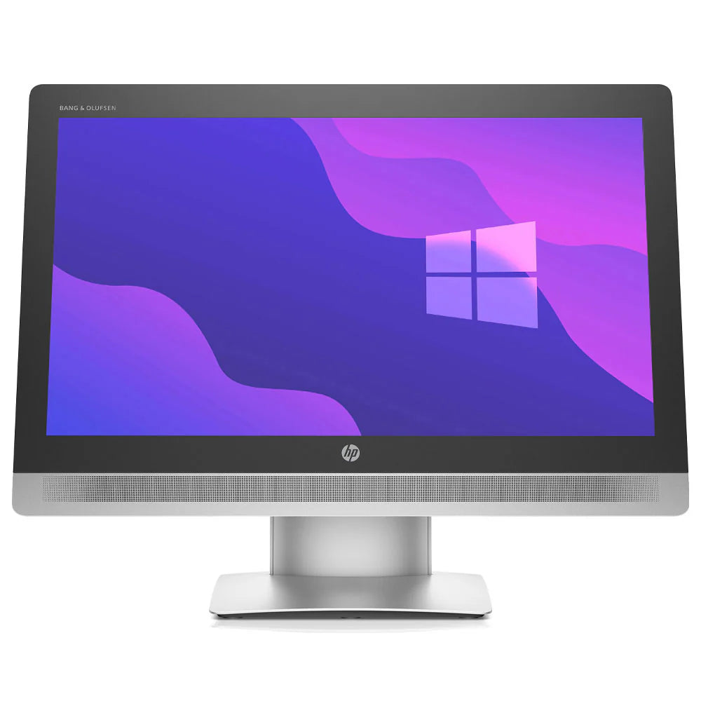 HP EliteOne 800 G2 – Business and Everyday 23 Inch All‑in‑One PC, Intel Core i5 6500, 8GB RAM, 256GB SSD, Windows 11 – Refurbished Good Condition Desktop Computers HP