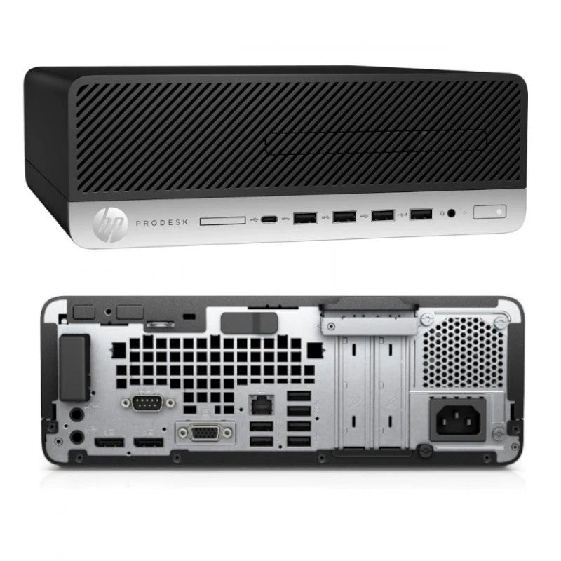 HP ProDesk 600 G4 SFF, i5-8500, 8GB, 256GB SSD, Windows 11 - Refurbished Excellent Condition Desktop HP   