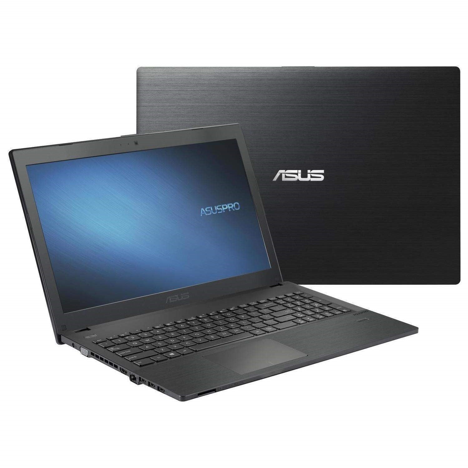 ASUS Asuspro P2520L – Business and Everyday 15.6 Inch Laptop, Intel Core i7‑5500U, 12GB RAM, 256GB SSD, Windows 11 – Refurbished Excellent Condition