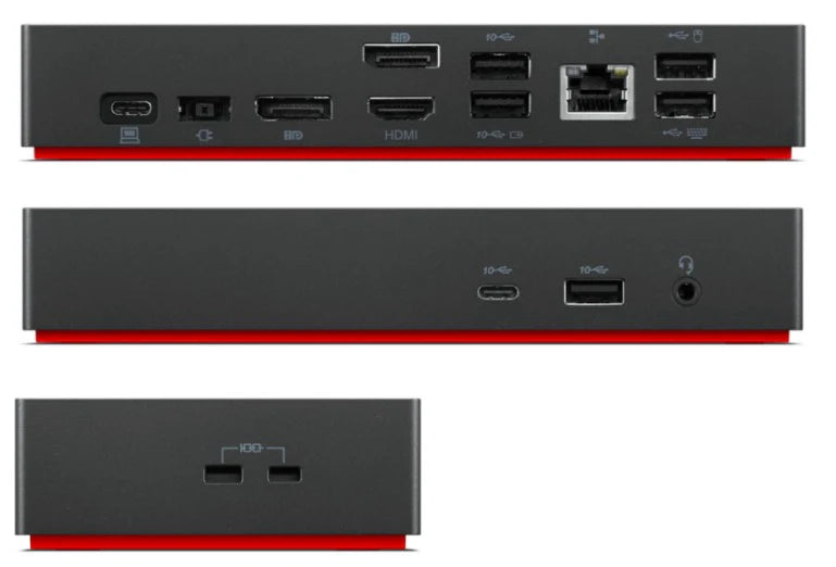 Lenovo ThinkPad USB-C Dock LDA-KP – Professional Docking Station with Dual Display Support | Refurbished Excellent Condition Peripheral Lenovo