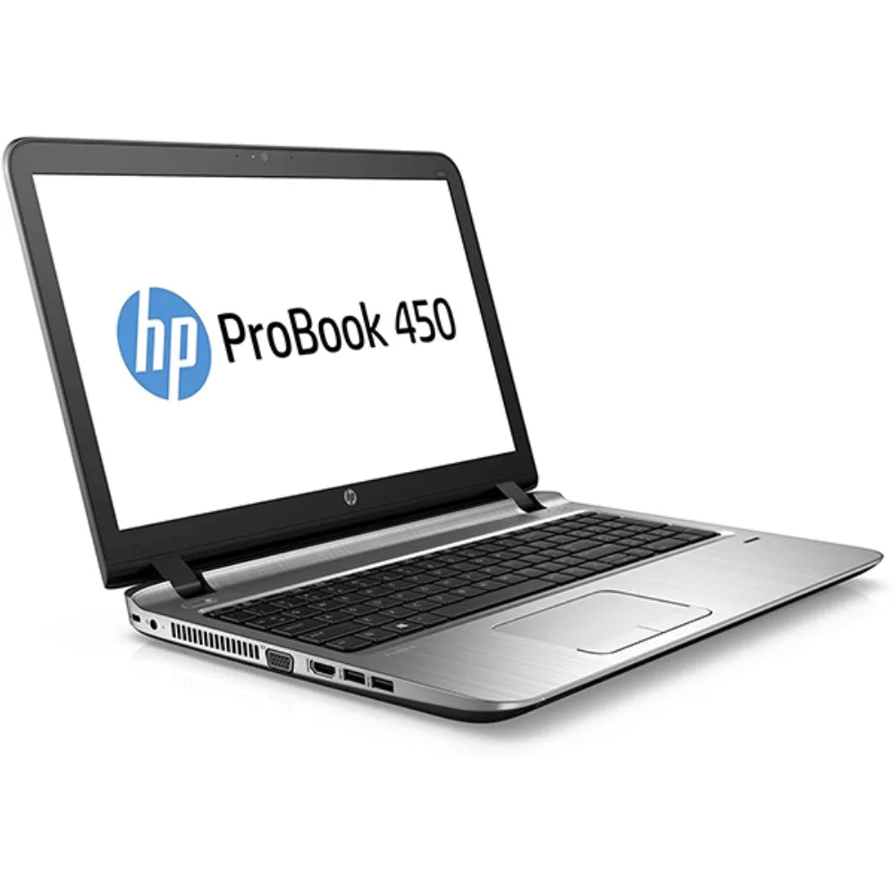 HP ProBook 450 G1 – Business 15.6 Inch Laptop, Intel Core i5 4200M, 8GB RAM, 128GB SSD, Windows 10 – Refurbished Good Condition Laptop HP