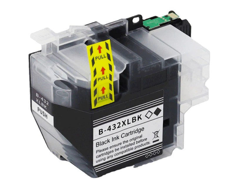 LC432XLBK Compatible High Yield Black Ink Cartridge – Reliable Printing in Hamilton, Waikato Ink Brother