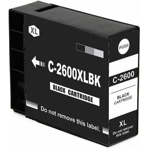 PGI-2600XL Compatible High-Capacity Black Ink Cartridge – Reliable Printing in Hamilton, Waikato Ink Canon