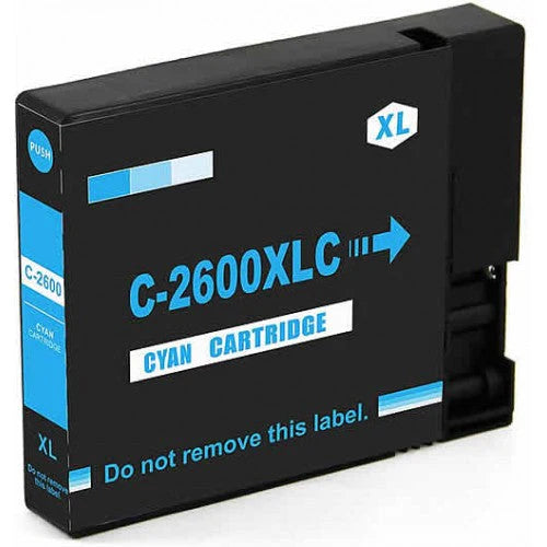 PGI-2600XL Compatible High-Capacity Cyan Ink Cartridge – Reliable Printing in Hamilton, Waikato Ink Canon