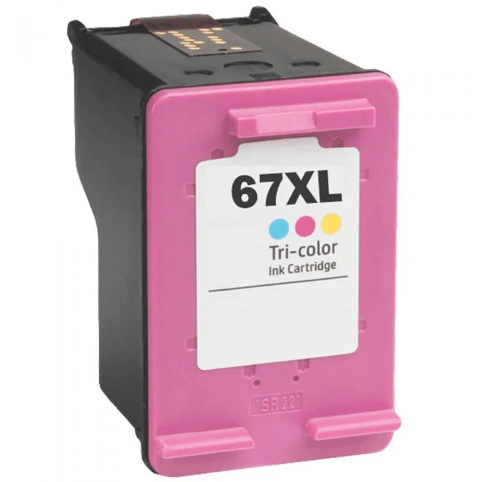 HP 67XL Compatible Tri-Colour Ink Cartridge – Reliable Printing in Hamilton, Waikato Ink HP