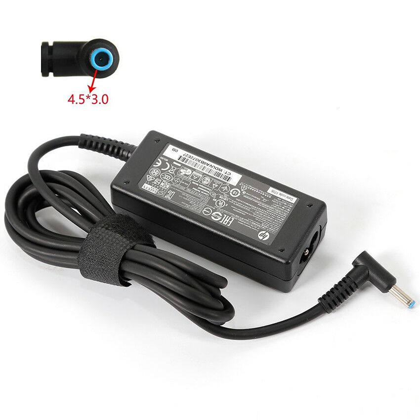 Original HP 45W 4.5 x 3.0mm Power Adapter Charger (19.5V 2.31A) - Brand New Laptop Charger HP   