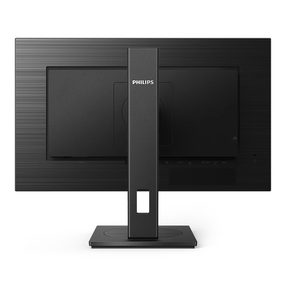 Philips 243B1 – Business and Everyday 23.8 Inch IPS Full HD Monitor, 1920 × 1080, USB Hub, HDMI, DisplayPort, VGA – Refurbished Excellent Condition