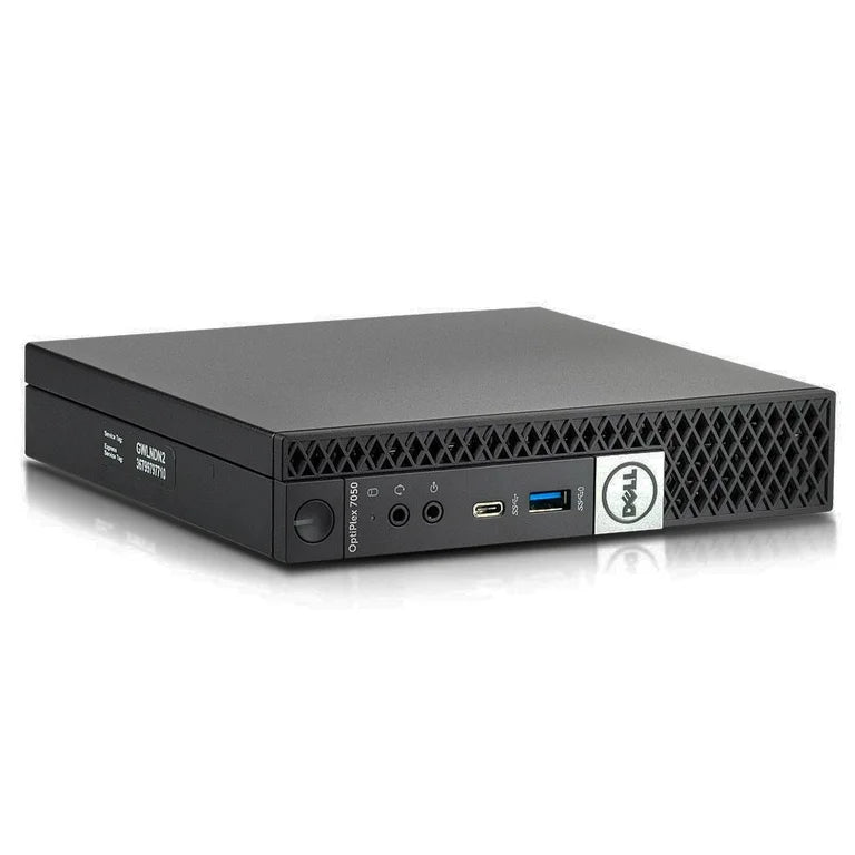 Dell OptiPlex 7050 MFF – Ultra‑Compact Business and Everyday Desktop PC | Intel Core i7‑7700T | 8GB RAM | 256GB SSD | Windows 11 – Refurbished Excellent Condition Desktop Dell