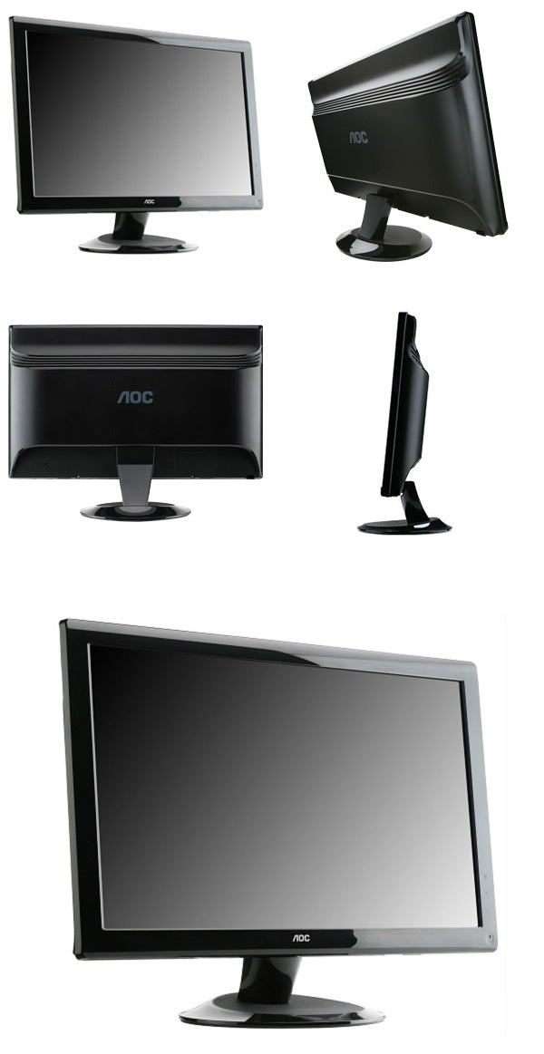 AOC e2236Vwa – 22” Full HD LCD Monitor – Refurbished Good Condition Monitor AOC