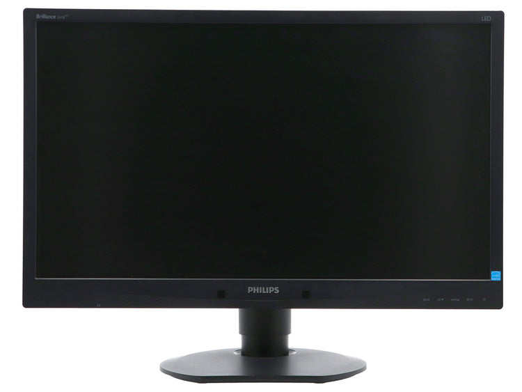 Philips 241B4L – 24” Full HD LED Monitor | 1920x1080 | VGA | DVI | DisplayPort – Refurbished Good Condition Monitor Philips