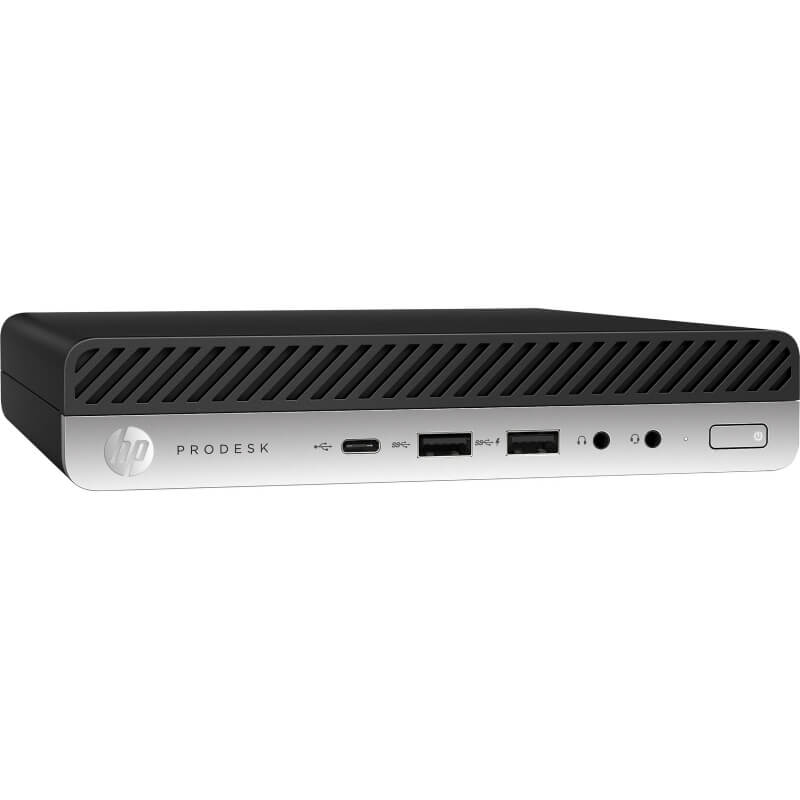 HP ProDesk 600 G4 MFF – Compact Business Desktop, Intel i5-8500T, 8GB RAM, 256GB NVMe SSD, Windows 11 – Refurbished Excellent Condition Desktop HP