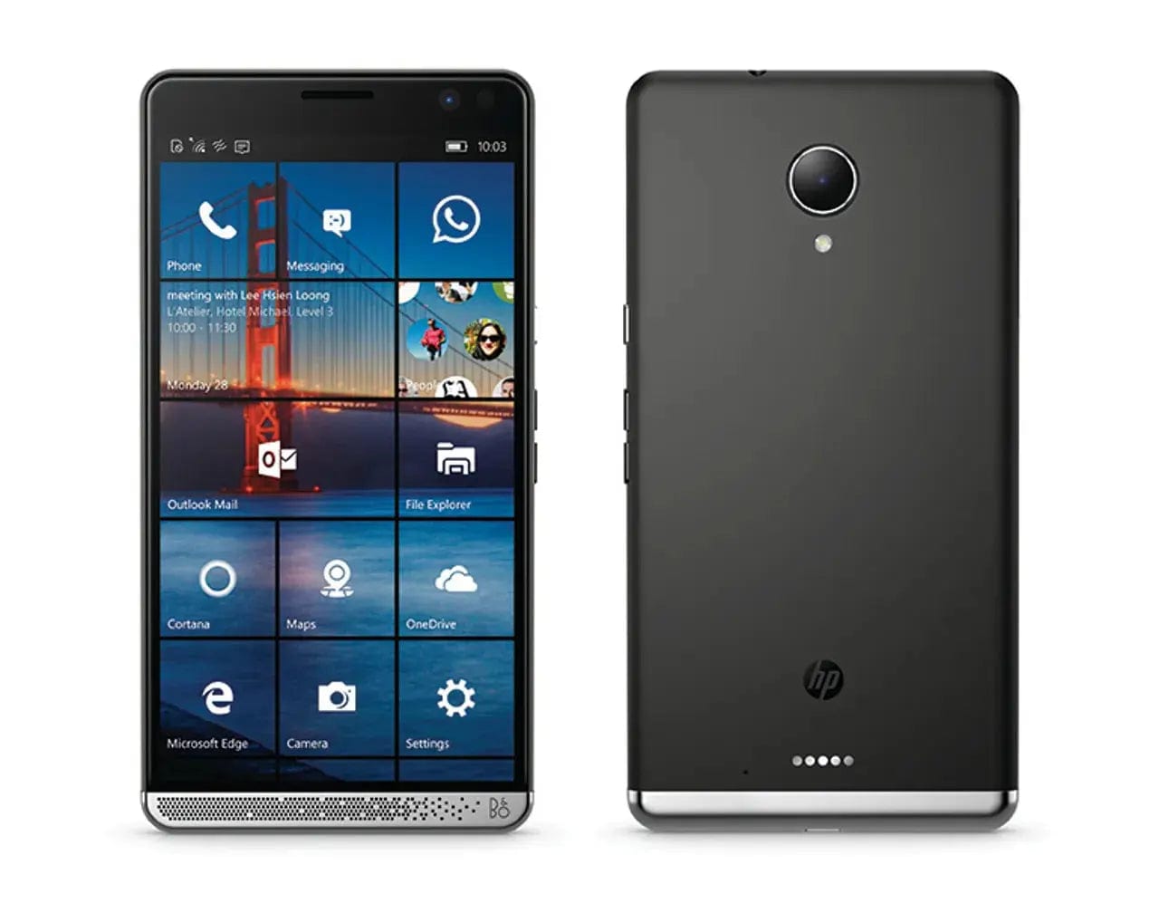HP Elite x3 Black Windows 10 Phone - Refurbished, A Grade - Regen Computers