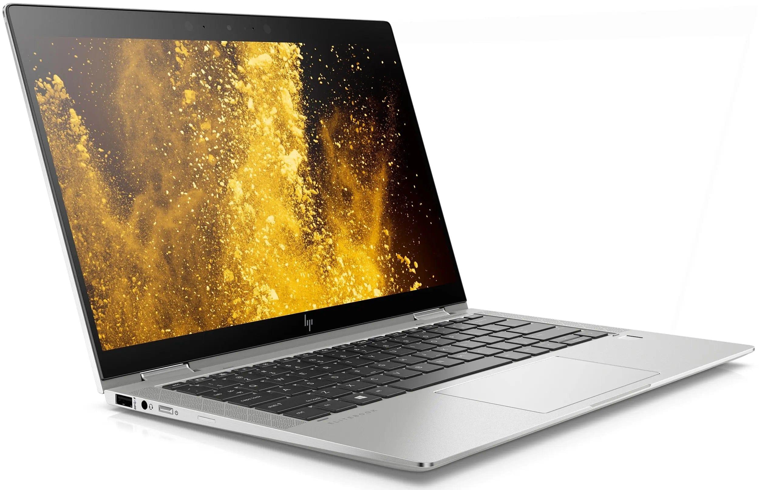 HP EliteBook X360 1030 G3 Touchscreen 13", i7-8550U, 8GB, 256GB NVMe SSD, Windows 11 Refurbished A Grade - Regen Computers