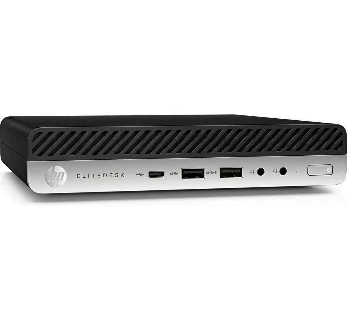 HP EliteDesk 800 G5 – Intel i5-9500T, 16GB RAM, 256GB NVMe SSD, Windows 11 – Refurbished Excellent Condition Desktop HP