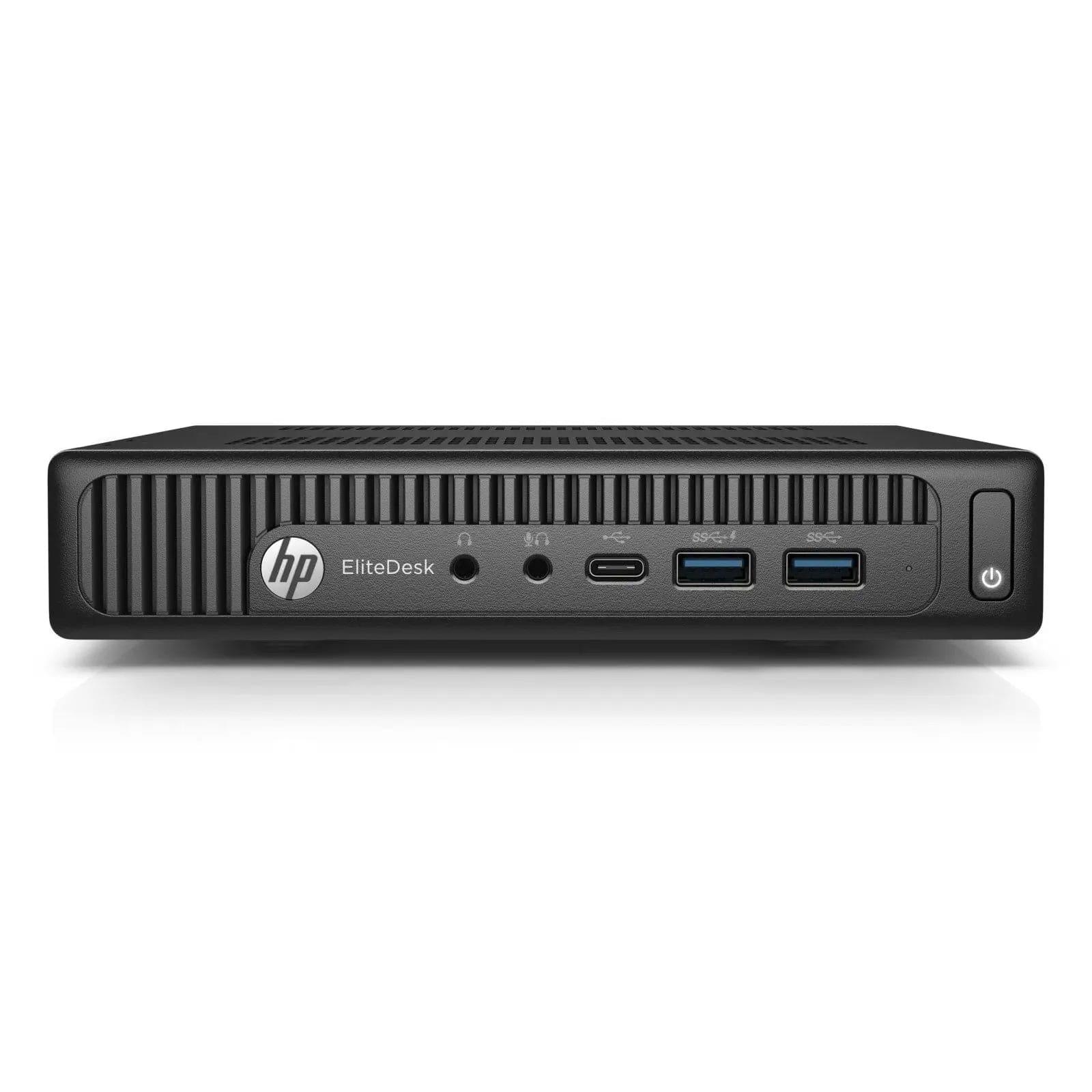 HP Mini Desktop EliteDesk 800 G2 Mini Intel Core i5-6500T, 8GB, 256GB SSD - Refurbished Excellent Condition Desktop HP   