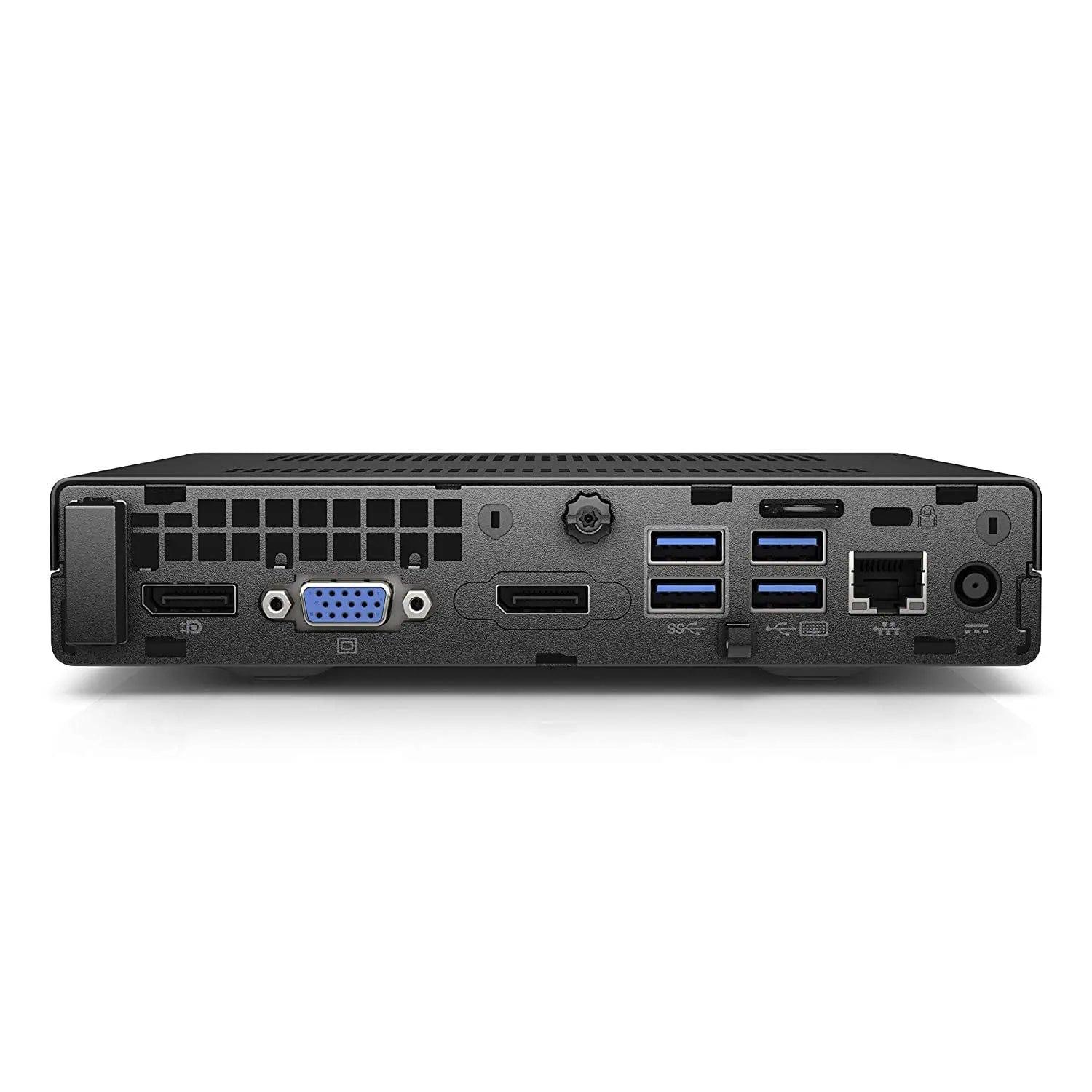 HP Mini Desktop EliteDesk 800 G2 Mini Intel Core i5-6500T, 8GB, 256GB SSD - Refurbished Excellent Condition Desktop HP   