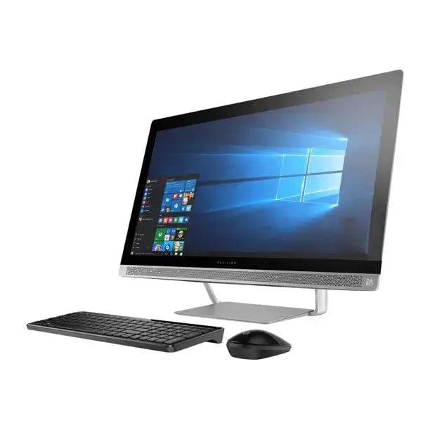 HP Pavilion All‑in‑One 24‑b015a – Everyday 23.8 Inch Touchscreen Desktop PC, Intel Core i5 6400, 8GB RAM, 256GB SSD, Windows 11 – Refurbished Good Condition Desktop HP