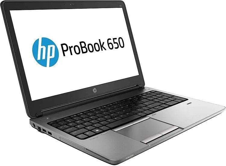 HP ProBook 650 G2 – 15.6” Business Laptop, Intel i5-6200U, 8GB RAM, 256GB SSD, Windows 11 – Refurbished Excellent Condition Laptop HP