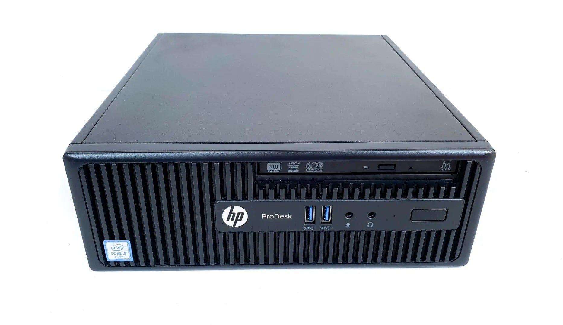 HP Prodesk 400 SFF G3 i3-6100, 4GB, 256GB SSD - Refurbished, A Grade - Regen Computers