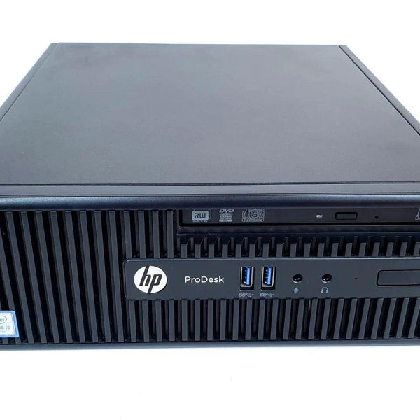 HP Prodesk 400 SFF G3 i3-6100, 4GB, 256GB SSD - Refurbished