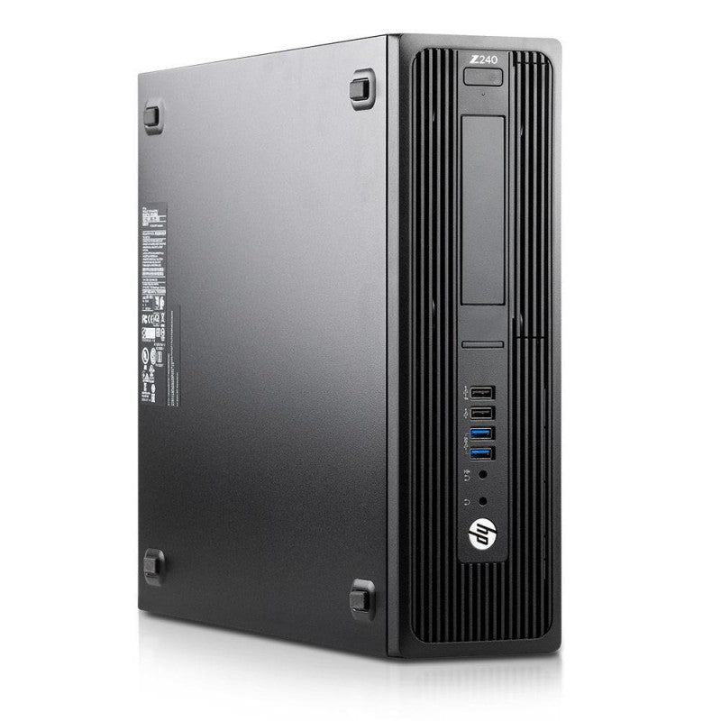 HP Z240 SFF Workstation, i7-6700, 16GB, 256GB SSD - Refurbished Good Condition